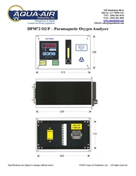 DPM72 O2/P - PARAMAGNETIC OXYGEN ANALYZER 